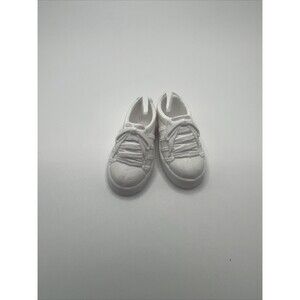 BARBIE SHOES SNEAKERS WHITE FOR FLAT FEET CASUAL CUTE ONLY DOLL SHOES